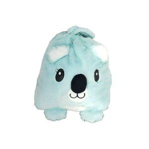 Justice Plush Aqua Koala Blanket in A Bag‎ NEW